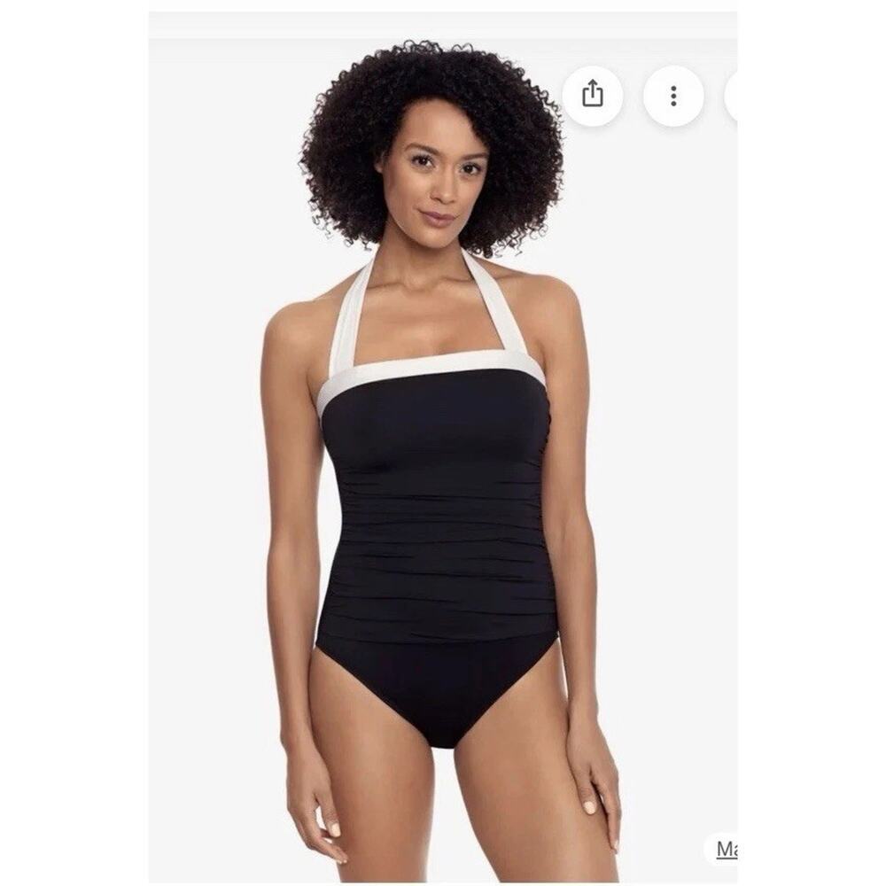 Lauren Women's Ralph Lauren Bel Air One-Piece Swimsuit Sz 10 NWT